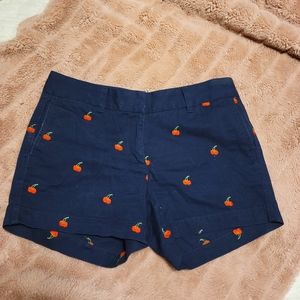 J Crew cherry shorts